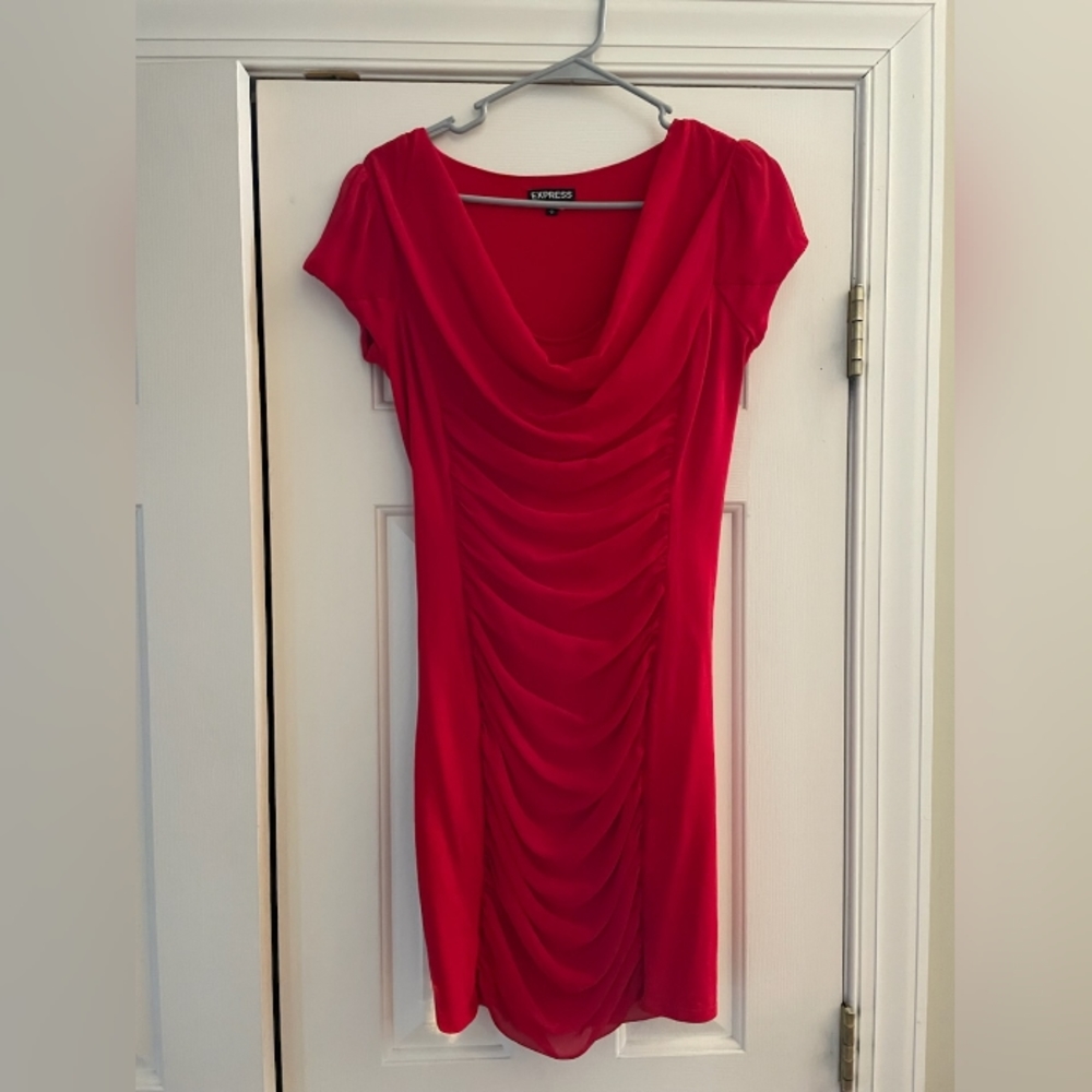 EXPRESS Red Mini Dress Size S